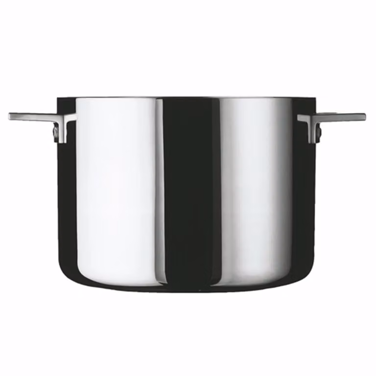 Pentola in trimetallo per induzione con coperchio linea Attiva, 22cm