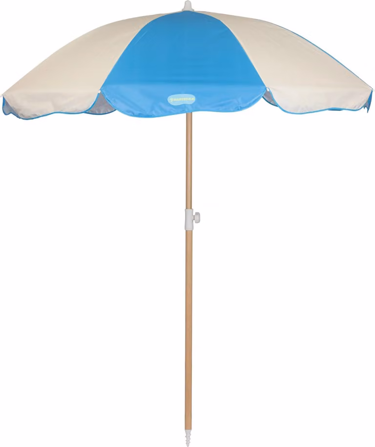 Ombrellone da spiaggia Waimea® con protezione solare UPF50+, diametro 200 cm, pieghevole