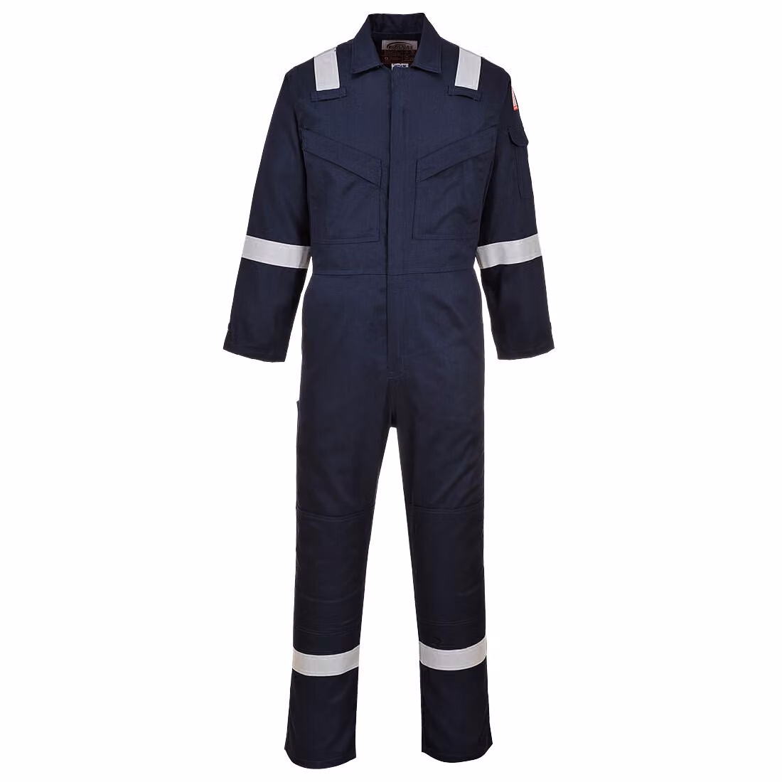Portwest FR28 Tuta antistatica leggera 280 g Navy Taglia XS