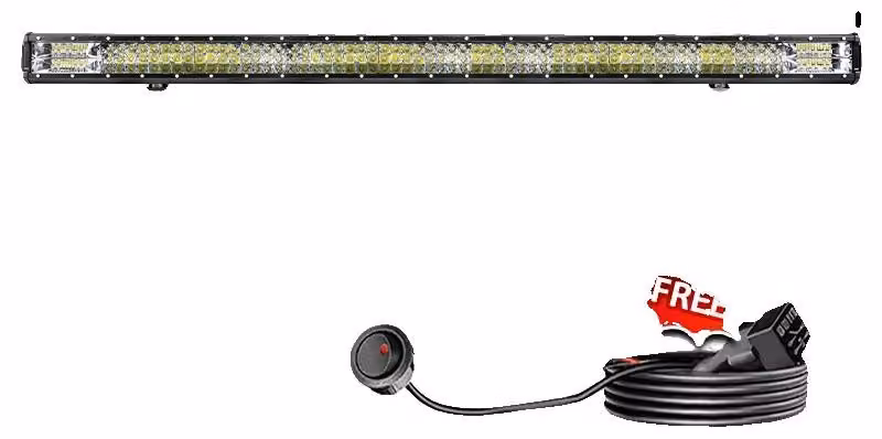 Striscia LED, impermeabile, alta luminosità, faretto da 42 pollici