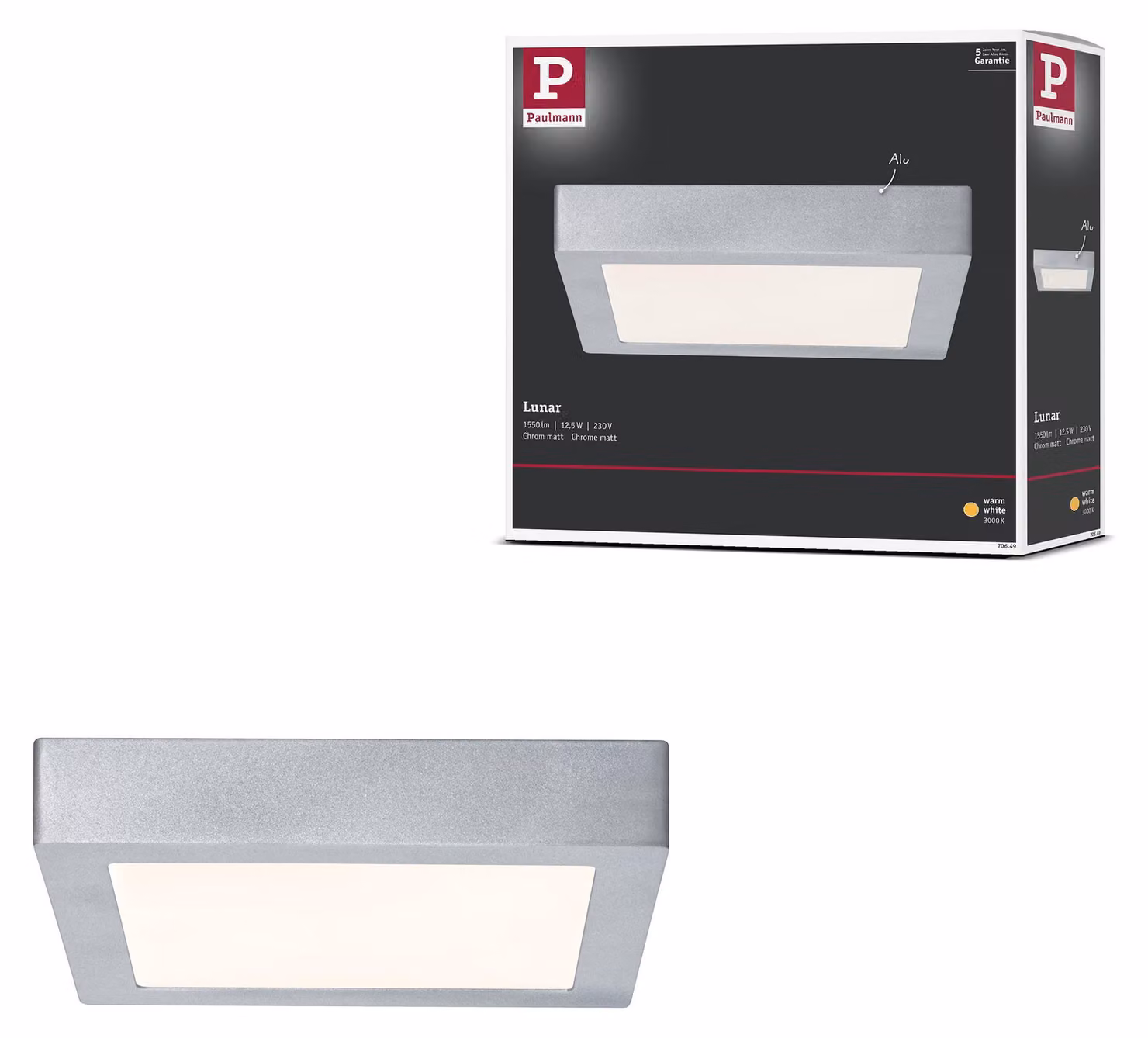 Pannello LED Paulmann Lunar