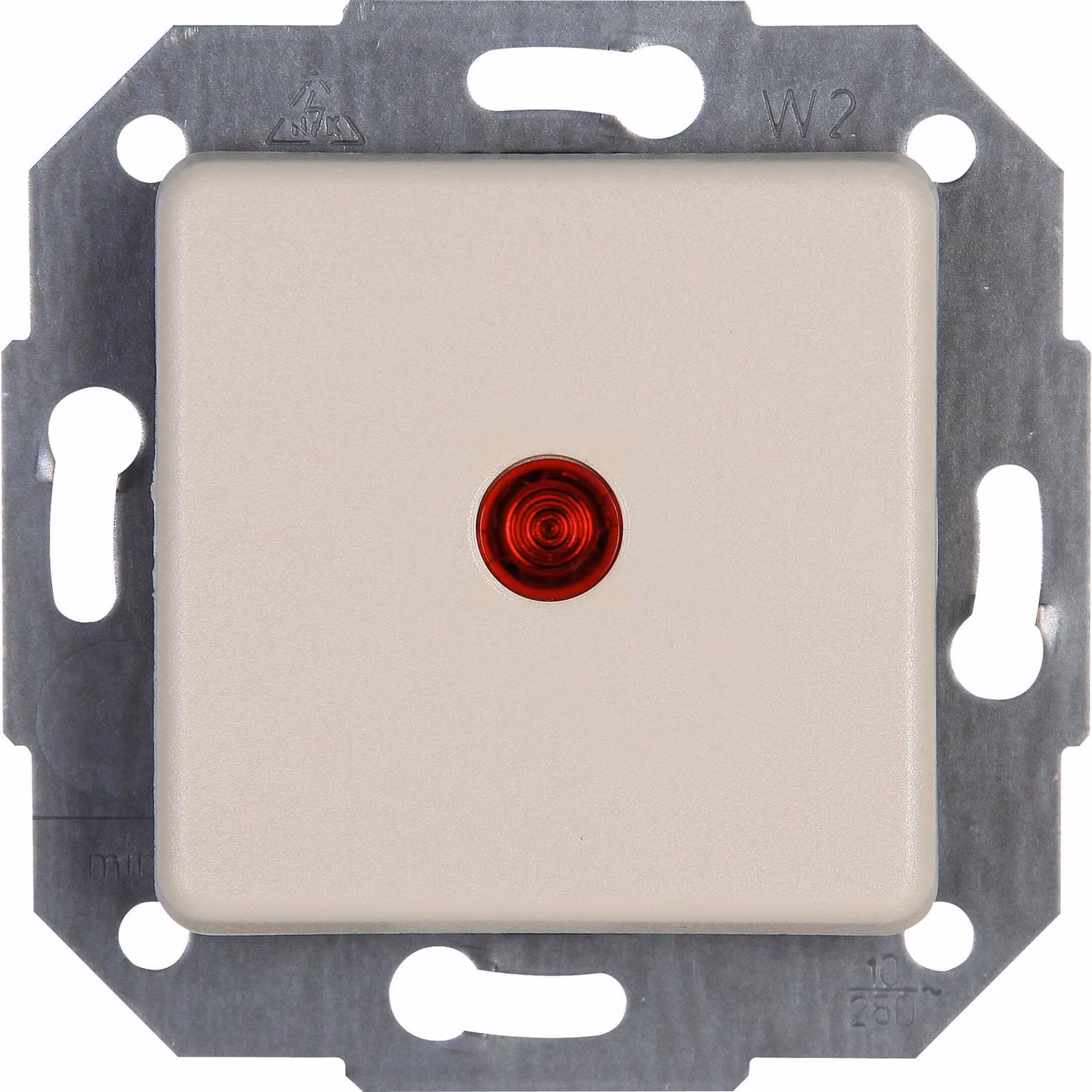 Cartellino di controllo, color crema