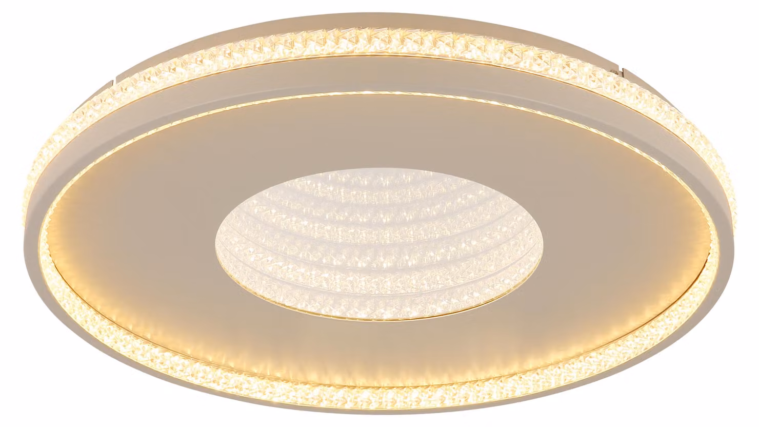 Plafoniere a LED, telecomando, luce notturna, CCT, D 50,5 cm