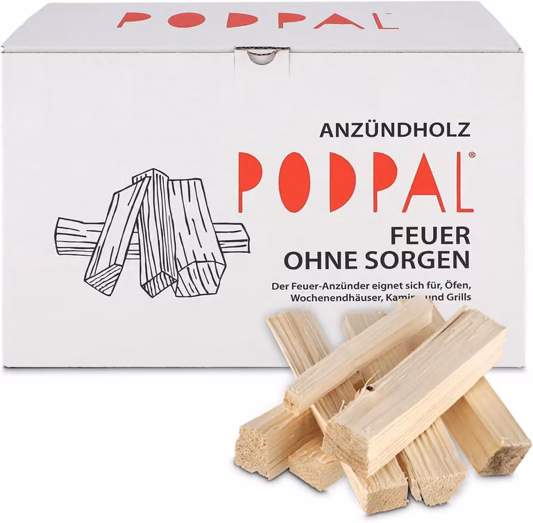Legna da accensione, prodotta con trucioli di abete secchi, circa 5 kg, adatta per camini e stufe