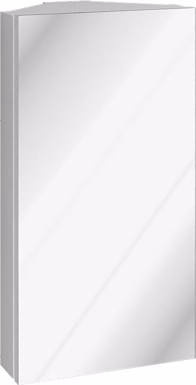 Mobile a specchio per il bagno Vicco Anka Bianco 32.8 x 60.2 cm, Model 55573