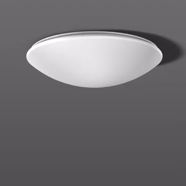 RZB Flat Polymero, LED, 3000 K, 3800 lm, IP40, Bianco