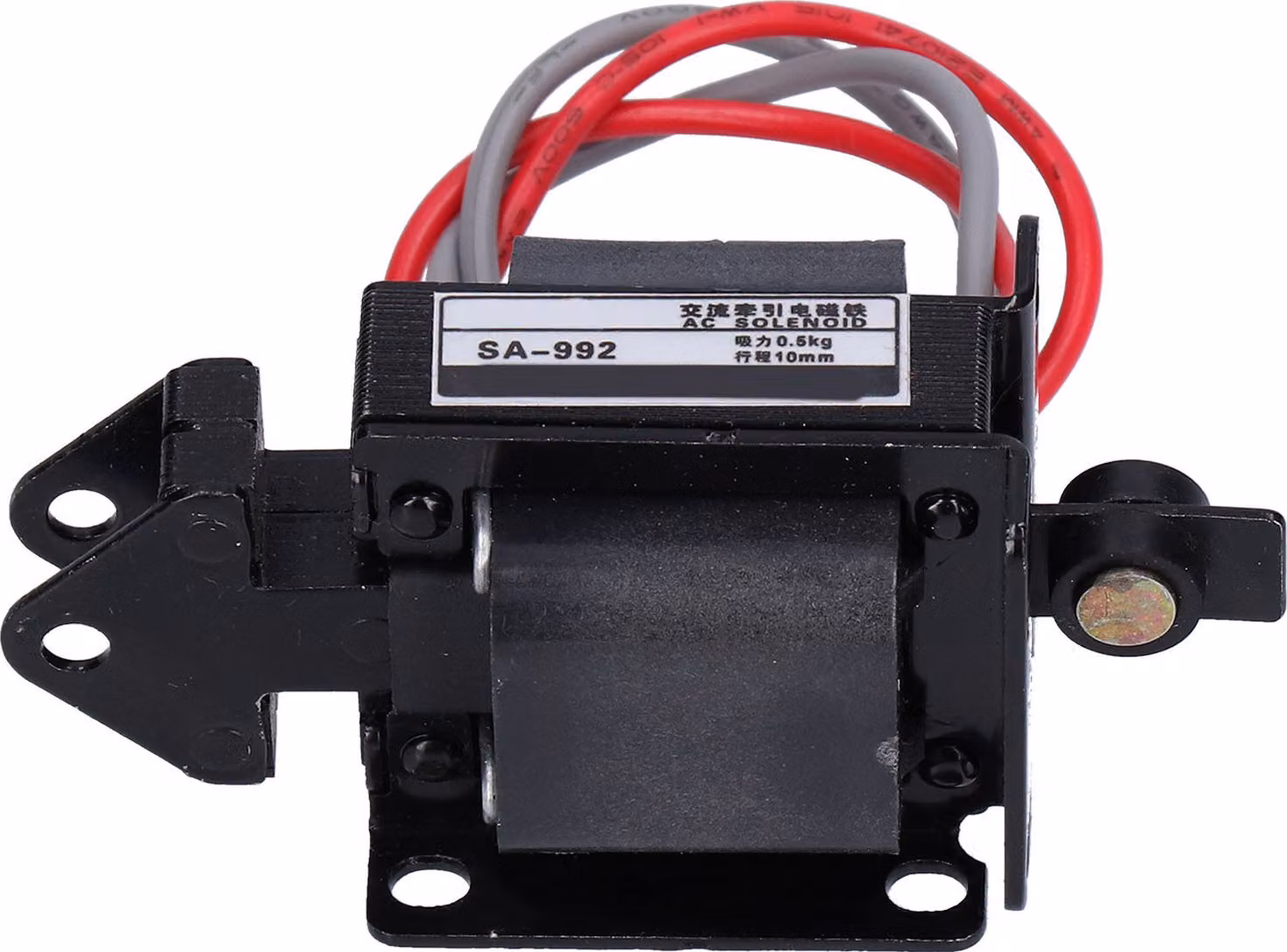 BERM Solenoide di azionamento elettromagnetico a spinta-trazione, forza di attrazione 0,5 kg, corsa 10 mm, SA‑992, 220 V CA