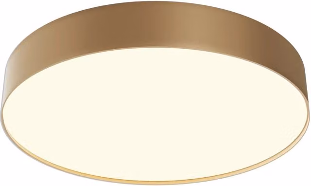 Maytoni Lampada da soffitto moderna Zon con LED integrato in alluminio oro