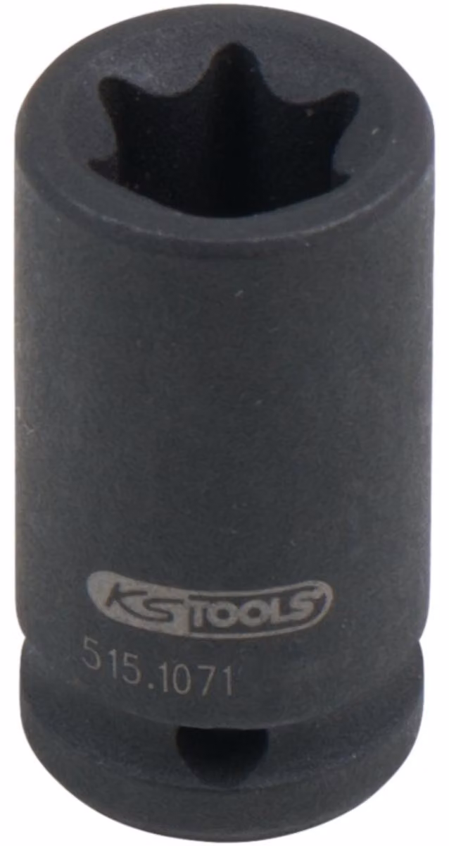 KS TOOLS 1/4" Torx E presa corta E11 - 515.1071