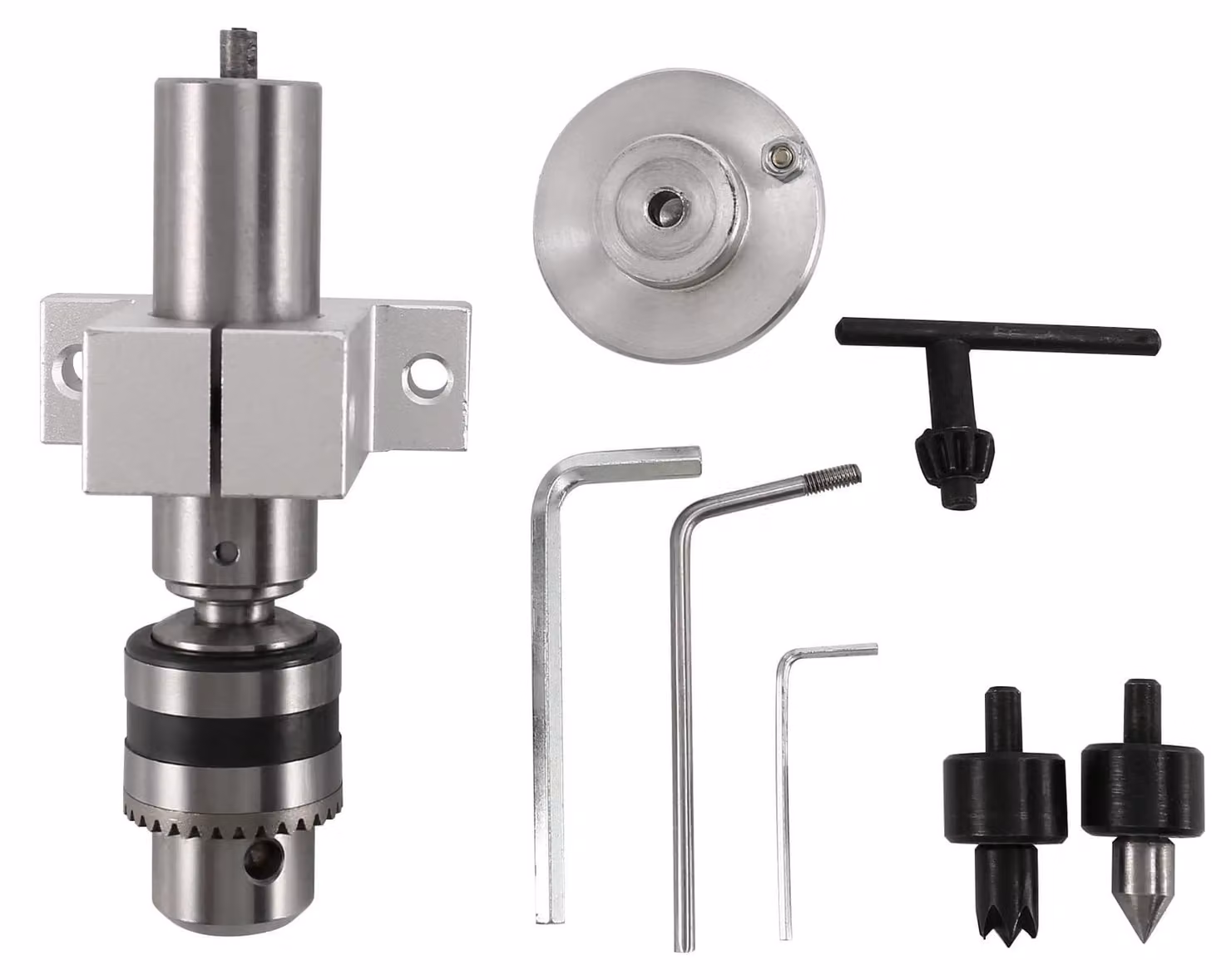 Mandrino multifunzione con morsetto per mini-tornio