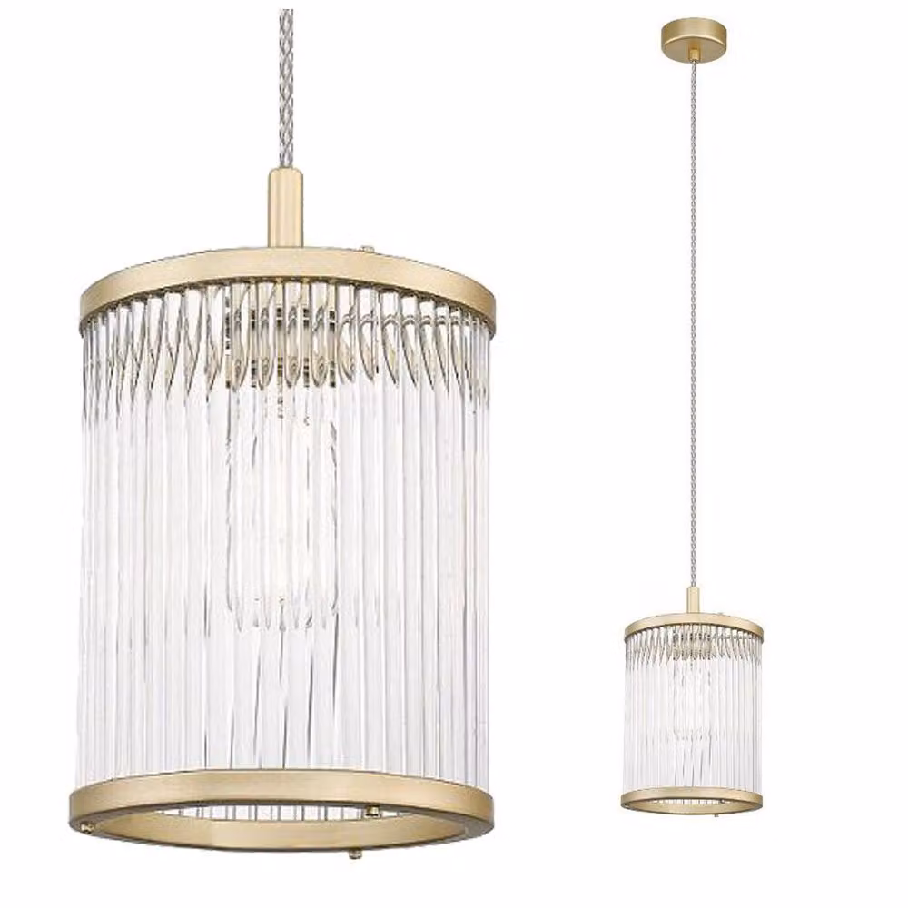 SERGIO Pendelleuchte oro opaco E14 max 60W IP20 Linea Zuma