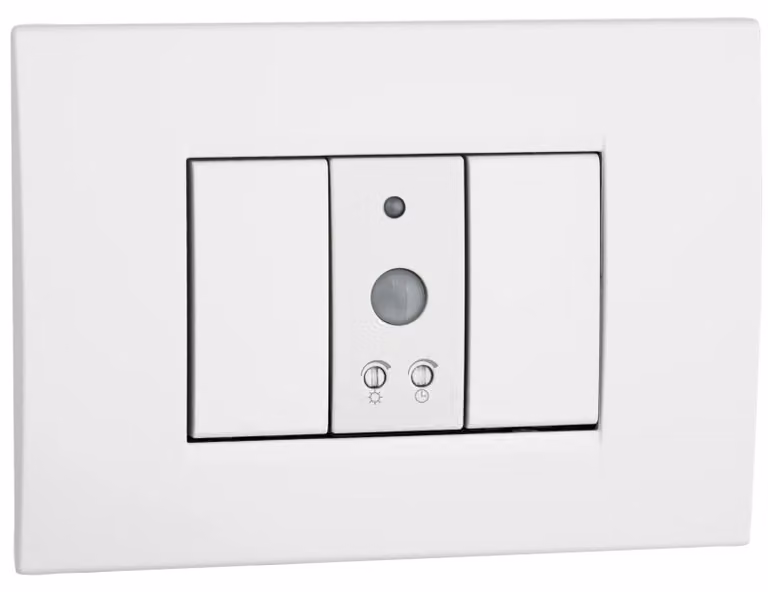 VEMER VE770800, modello SENS IR, sensore di movimento a incasso, colore bianco, 230 V