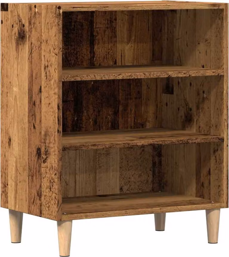 Credenza Legno Antico 57x35x75 cm in Truciolato