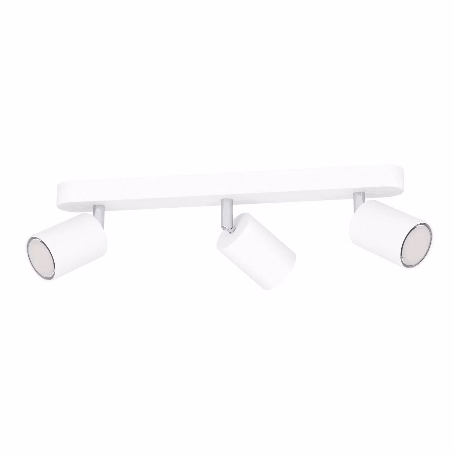 EGLO connect Faretto Adfira-Z, bianco, a 3 luci, acciaio dimmerabile, Bianco / Opale, Soggiorno / Sala da pranzo, Metallo, Moderno