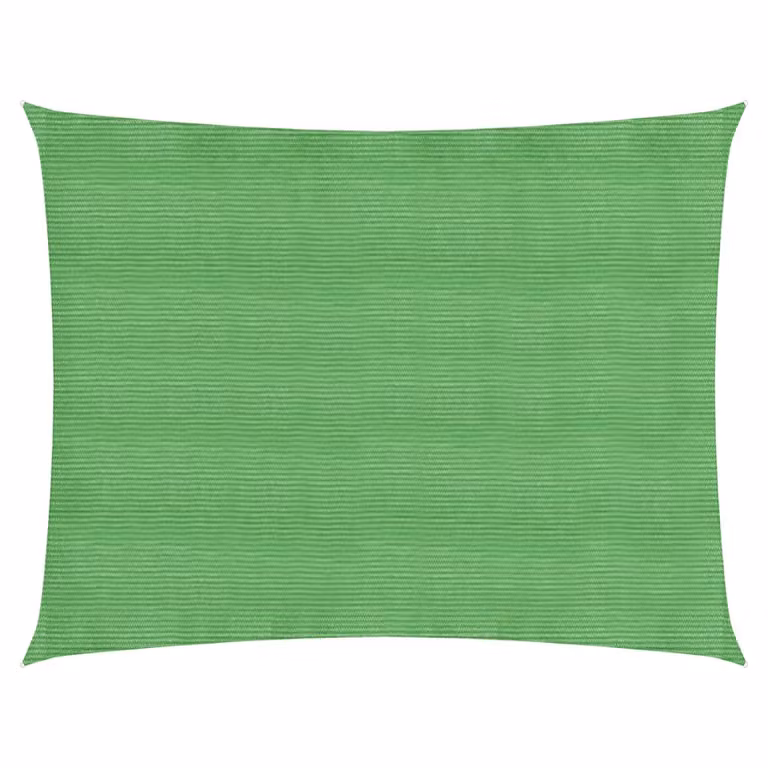Telo ombreggiante Living Store, 160 g/m², verde chiaro, 2,5 x 3,5 m, in HDPE