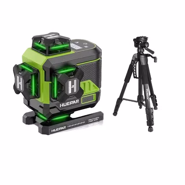 Dispositivo di livellamento laser, 16 linee, connessione Bluetooth, SET-3 con treppiede
