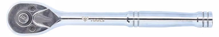 BRILLIANT TOOLS Cricchetto reversibile 3/8" con impugnatura in metallo 100 denti - BT021995