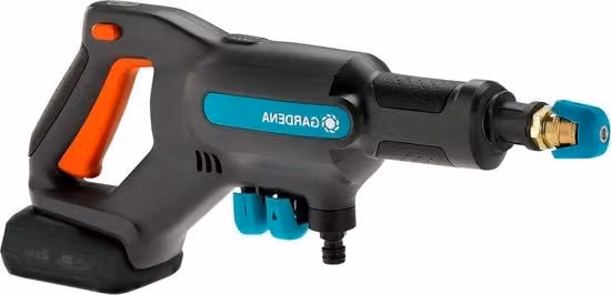 Gardena Set per la raccolta di residui con sacca di raccolta multicolore e batteria ricaricabile