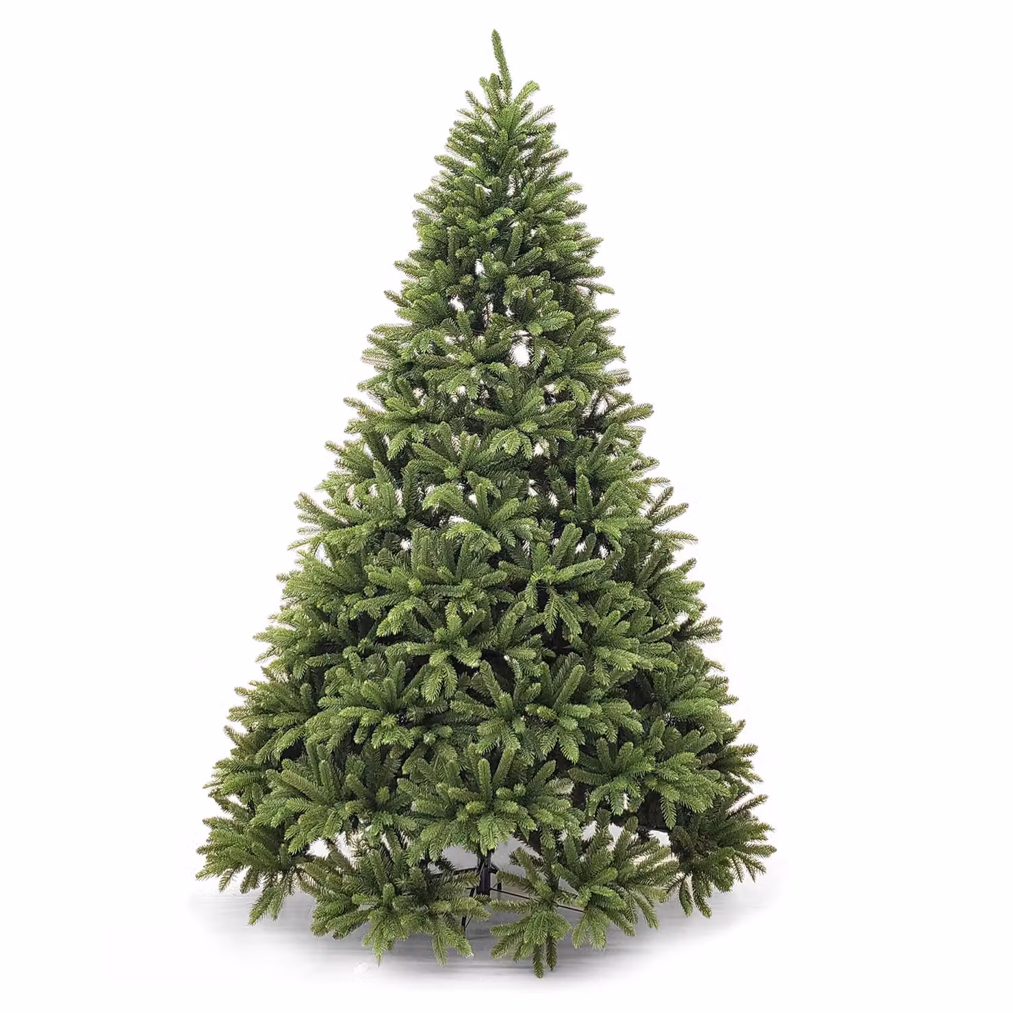 Albero di Natale Artificiale Scandinavo VESTIAMO CASA Verde, Altezza: 240 cm, Diametro alla base: 162 cm – 1