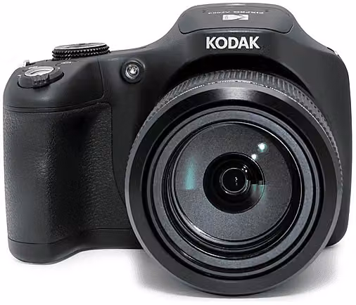 Fotocamera compatta Kodak AZ653 con Wi-Fi, 20,68 megapixel, Zoom ottico 65x, Nero