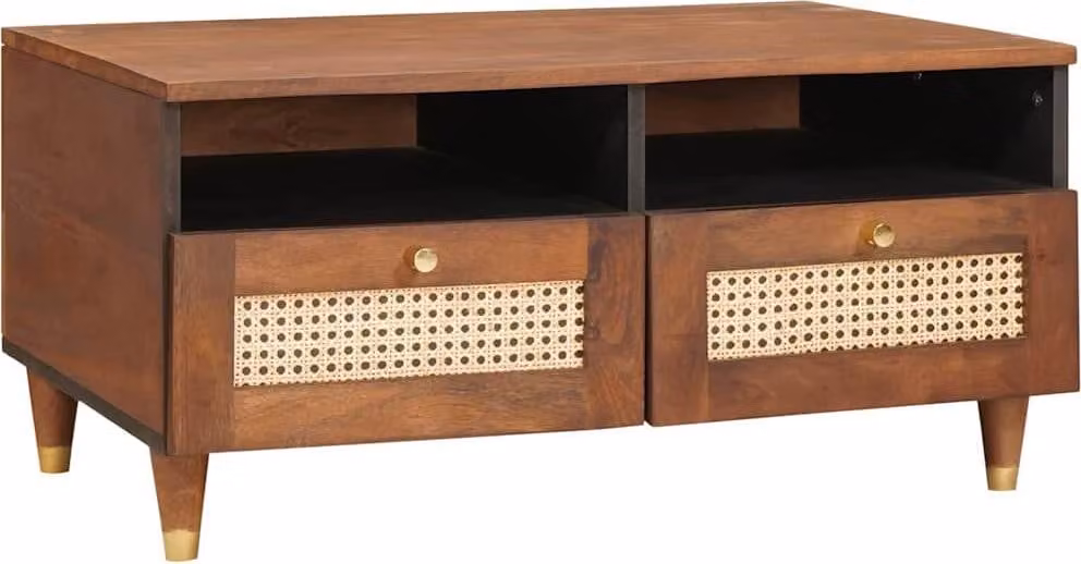 Tavolino da salotto 80 x 54 x 40 cm Legno di mango massello