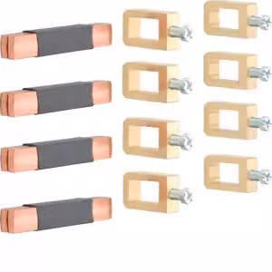 Connettore per guide S, 60 mm, universale N, 12x10 mm, a 4 poli, per armadi FP/ZB/FT/FA