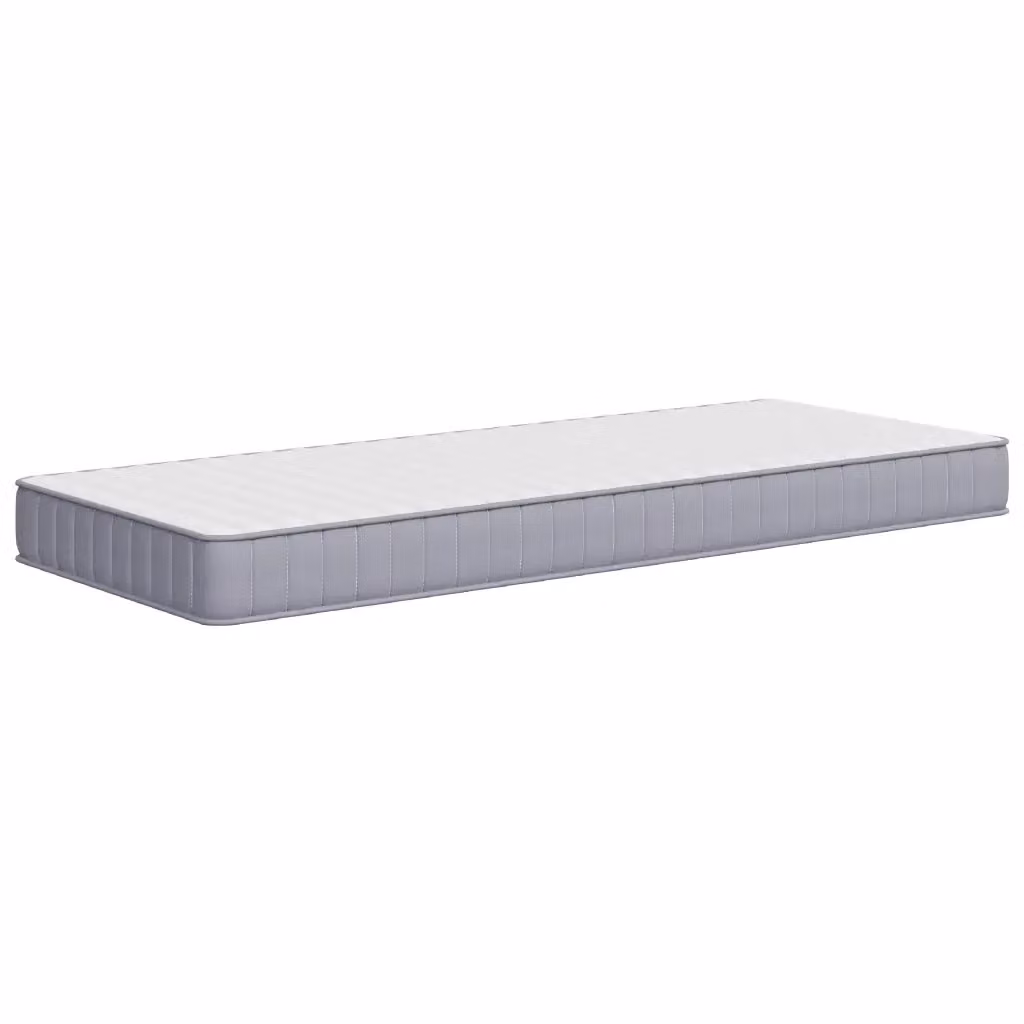 Materasso in schiuma comfort foam vidaXL bianco e grigio L/P/H: 200 x 90 x 16 cm – 2