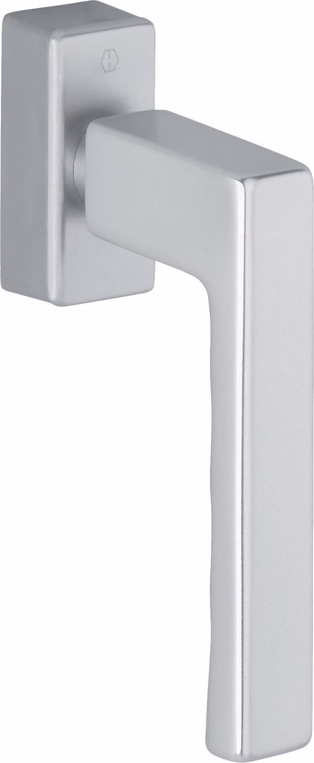 Maniglia HOPPE per finestra TOULON SecuForte, VK 32-42 mm, alluminio anodizzato argento