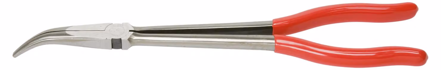 KS Tools Pinze a becchi tondi curvi a 45°, XL, 270 mm