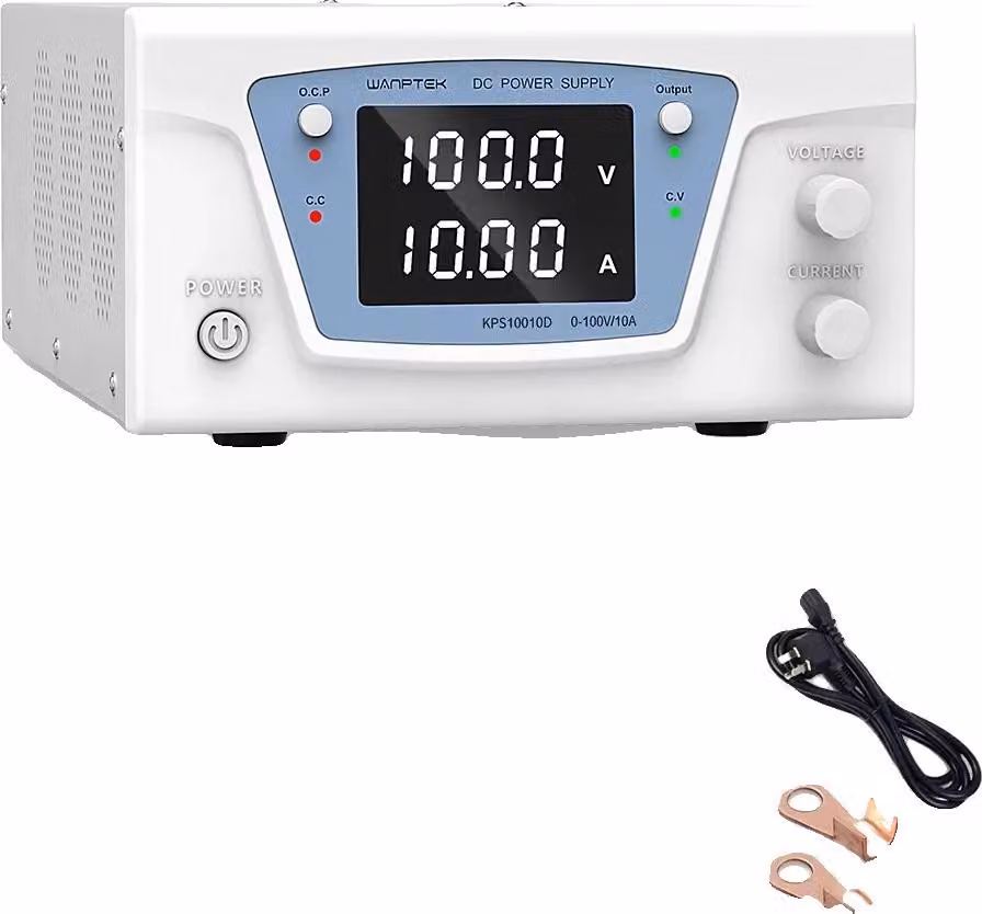 Alimentazione elettrica, tensione regolabile, corrente elevata, KPS10010D 100V 10A