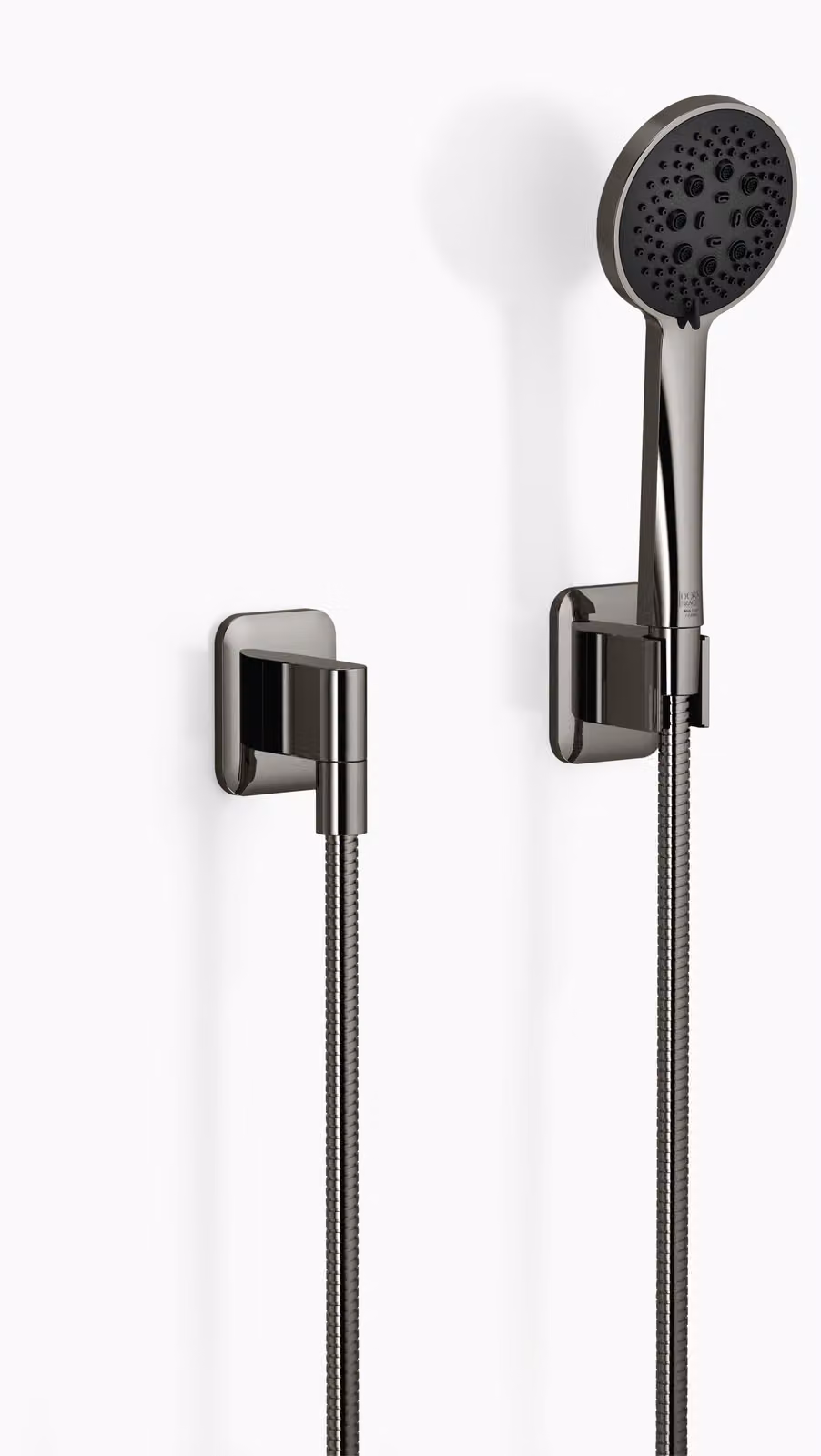 Garniture de douche LISSÉ de Dornbracht avec rosaces individuelles, flowReduce, 27803845-190010, 27803845-190010