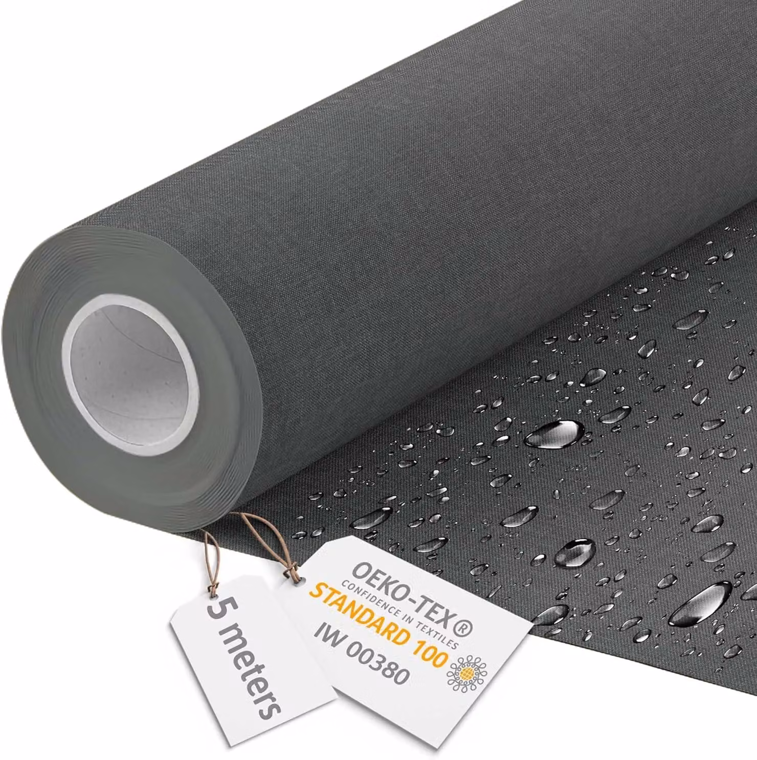 Tessuto Oxford, 5 metri, 220 g/m², 600D, larghezza 160 cm, ideale per l'uso in giardino