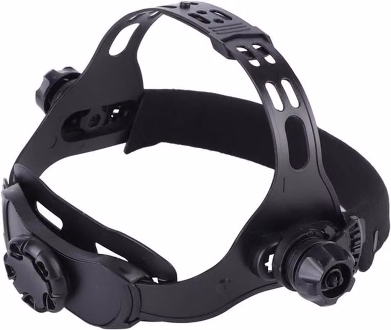 Accessori per maschera da saldatura regolabile con fascia frontale sostituibile, per saldatura automatica con oscuramento solare, colore nero