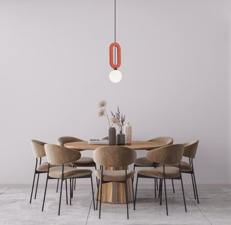 MASSO PND-59839-1-RED Lampada a sospensione Italux