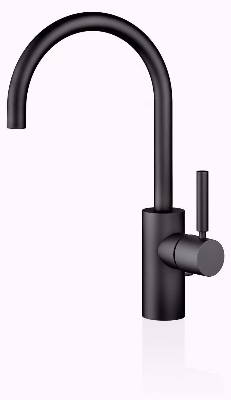 Dornbracht META Mitigeur monocommandé pour lavabo avec vidage, saillie 165mm, bec orientable 360, 33560661-33, 33560661-33