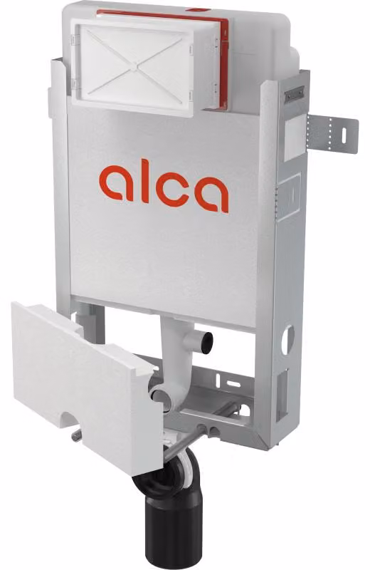 Alcadrain AM115/1000V Renovmodul mit Entlüftungsvorbereitung Vorwandinstallationssystem für Einmauerung