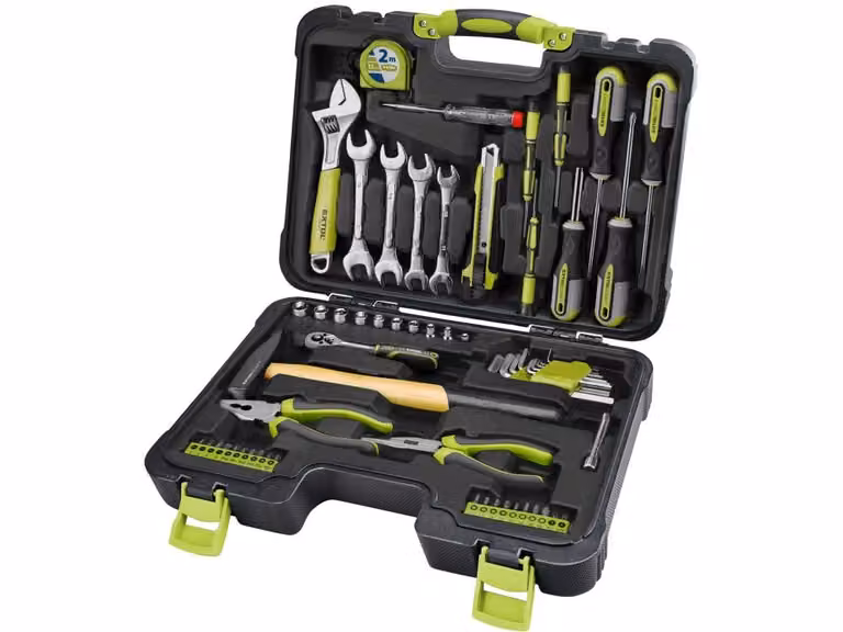 EXTOL CRAFT 6583 Set di utensili 59 pezzi, 1/4", CrV