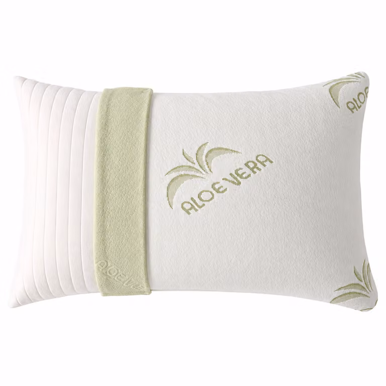 Cuscini fiocco memory Aloe vera 1 cuscino 40x70 cm