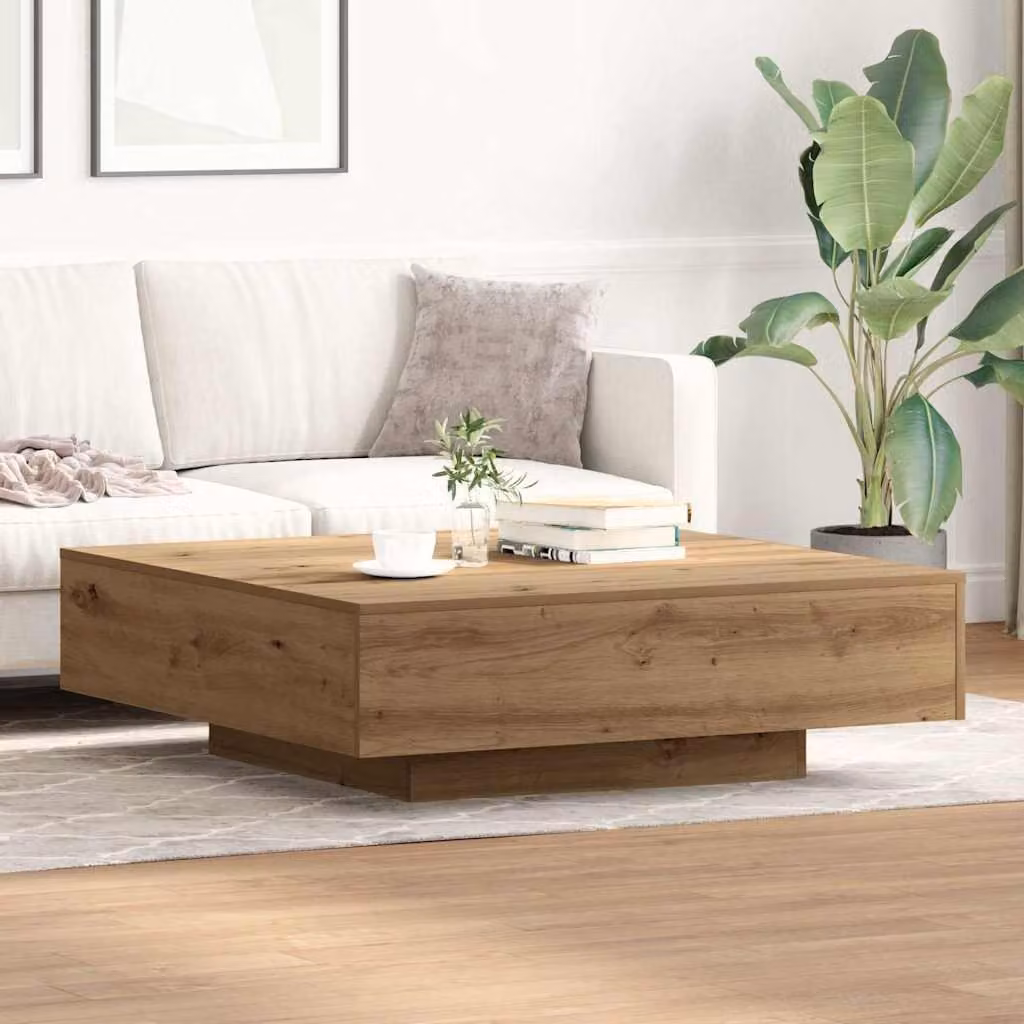 Maison Exclusive - Tavolino Artisan in rovere 100 x 100 x 31 cm