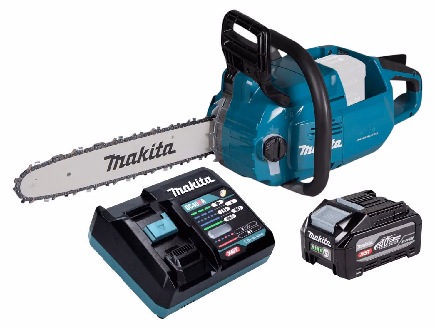 Makita UC 011 GU101 Motosega a batteria 40 V max. 35 cm Brushless + 1x batteria 4,0 Ah + caricabatterie