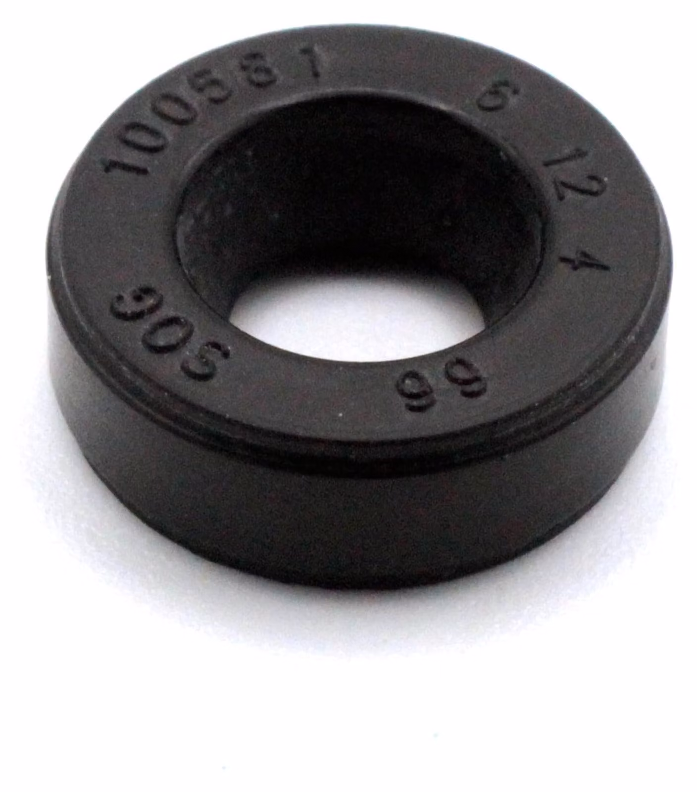 Guarnizione radiale per albero, 6x12x4 mm, NBR70, colore nero, 1 pezzo