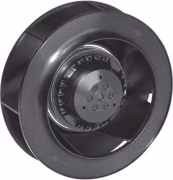 Ventilatore centrifugo EBM R4S190-AC04-05 colore nero