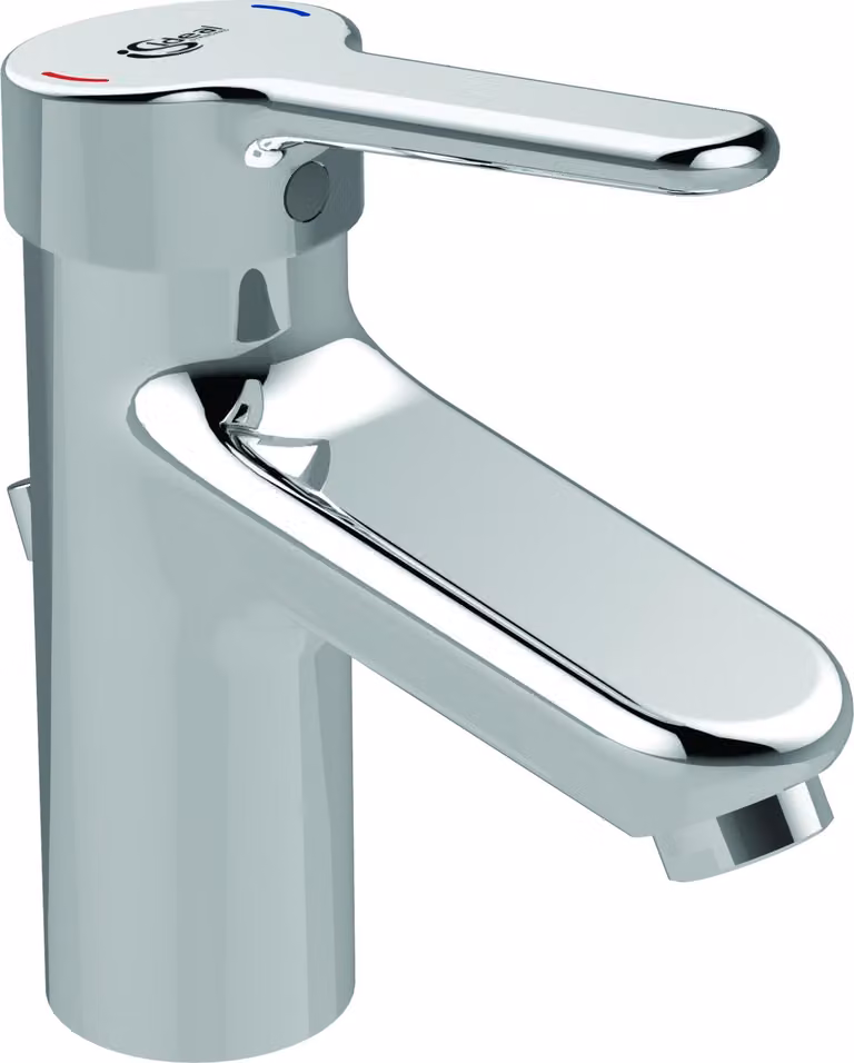 Ideal Standard CERAPLUS 2 miscelatore per lavabo con scarico in metallo cromo