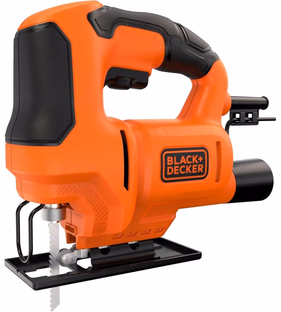Black+Decker Seghetto Alternativo a Velocità Variabile 400W - 6 Lame