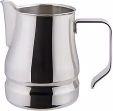 Bollilatte Deco Evolution Ilsa in Acciaio Inox 18/10 Argento 350 ml