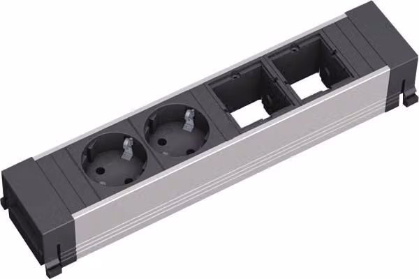 BACHMANN CONFERENCE TOP FRAME Inserto medio 2x contatto di terra 2x ABD