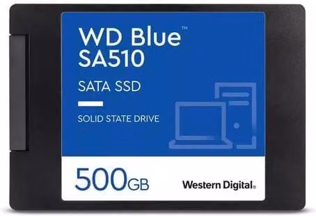 SSD Western Digital SA510 da 500 GB 2,5 pollici SATA3 Blue WDS500G3B0A – 1