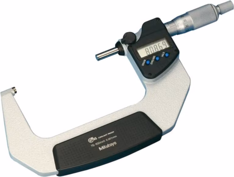 Micrometro digitale Mitutoyo IP65 75-100 mm, senza uscita dati