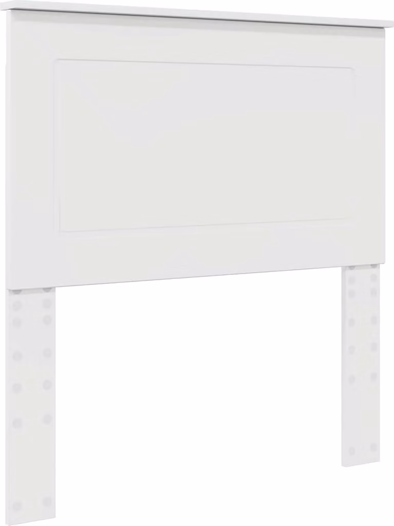 Testiera Bianco Lucido 100 cm Legno ingegnerizzato