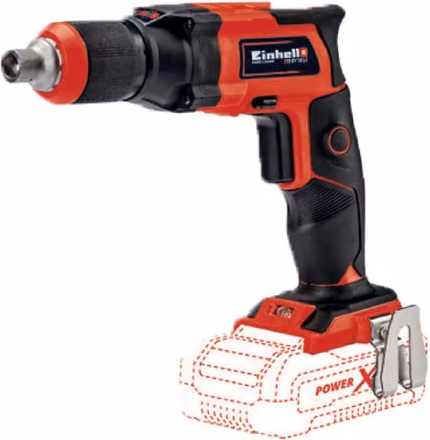 Trapano avvitatore a batteria per cartongesso Einhell TE-DY 18LI Solo 18V rosso